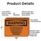Signmission No Trespassing Attack Dogs & Firearms On Premises OSHA Warning Sign, Aluminum, 10in W x 7in L, 2PK OS-2PACK-WS-A-710-L-12276 - alternate 2